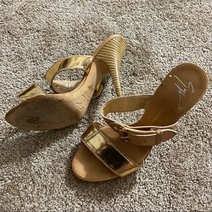 [Giuseppe Zanotti] Golden clog